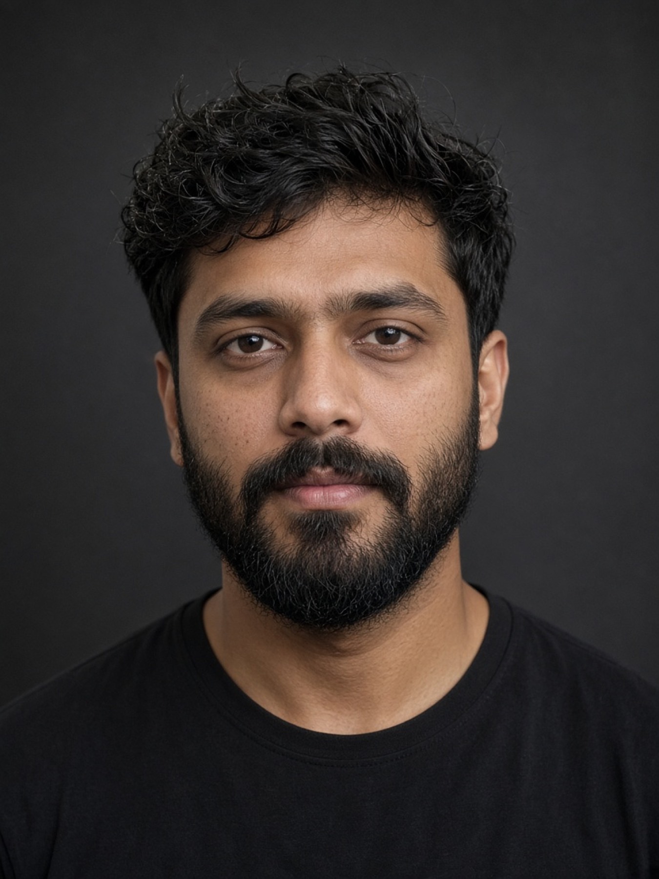 Sample portrait before a grooming appointment