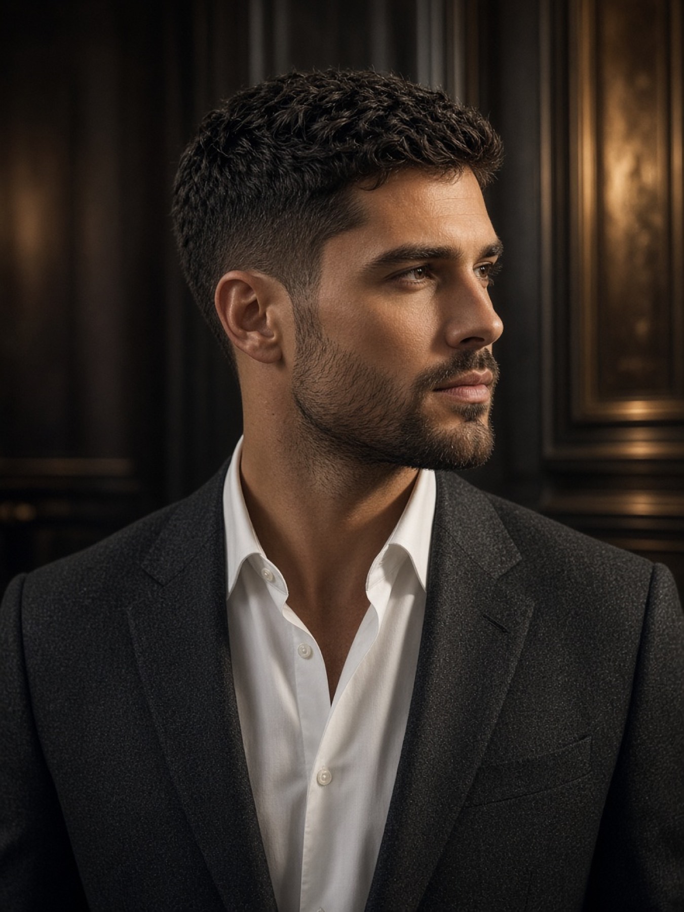 Sample classic textured haircut