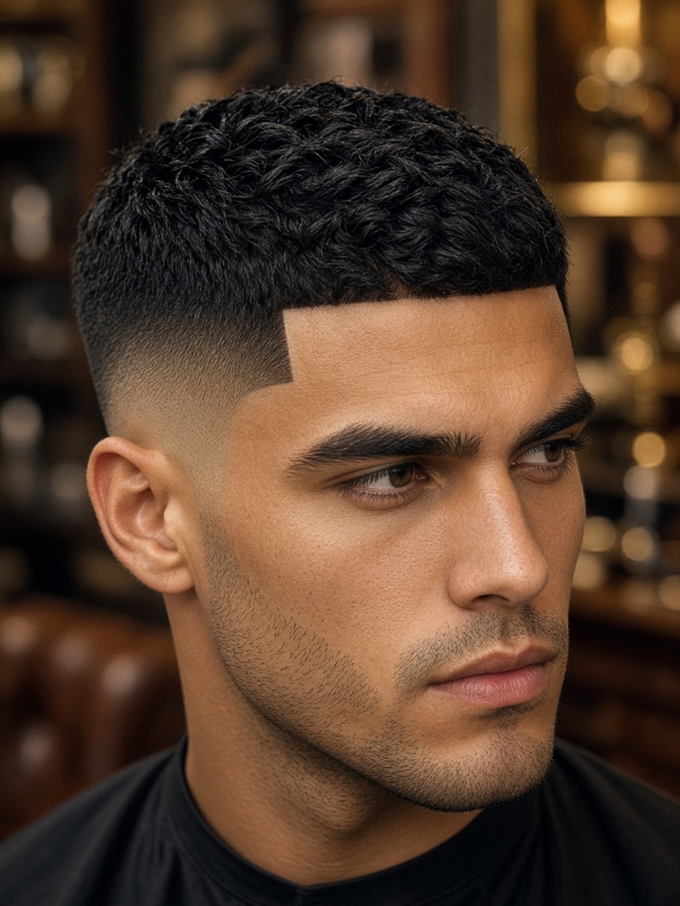Sample skin fade with a sharp lineup